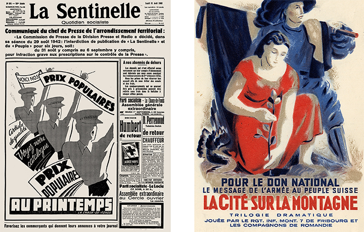 cChic Magazine Suisse - La presse suisse en 1933-1943 - Censure et liberté