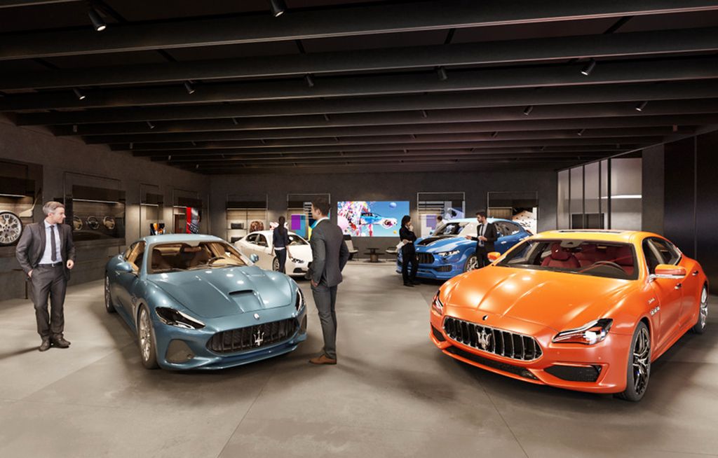 Maserati Lancement du projet OTO Retail magazine cChic Suisse