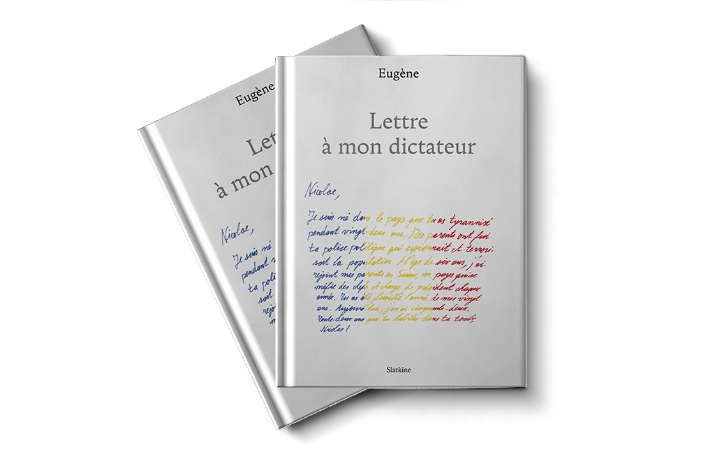 Lettre à mon dictateur - Eugène - cChic Magazine Suisse
