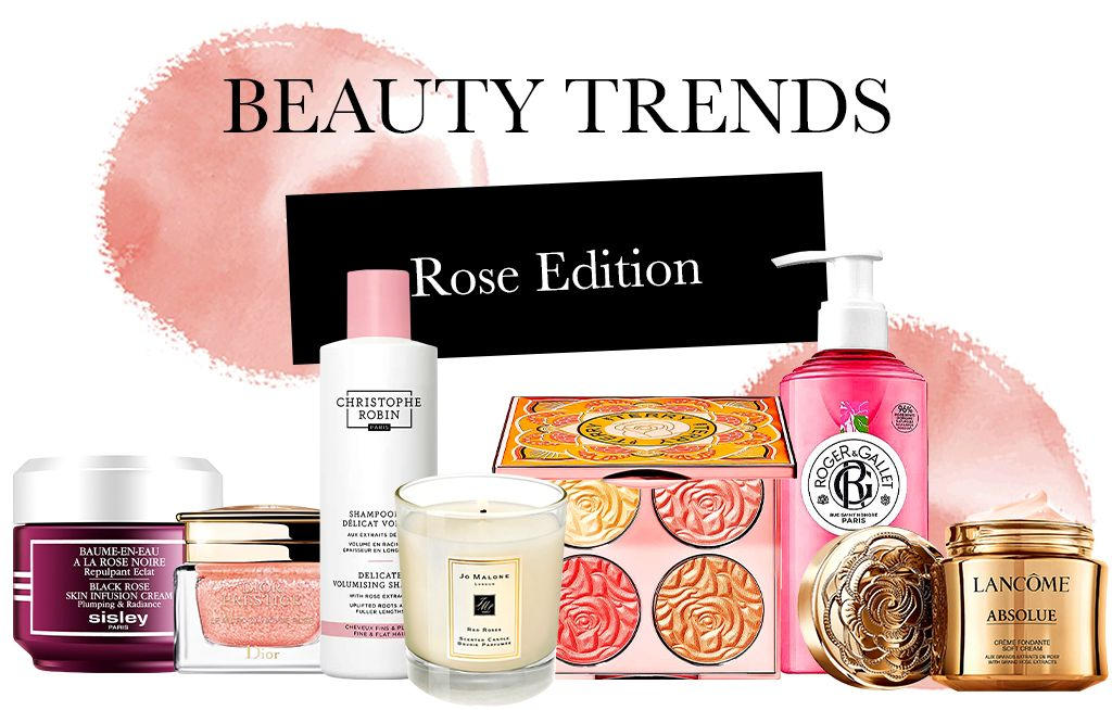 Beauty Trends L'édition beauté aux pétales de rose