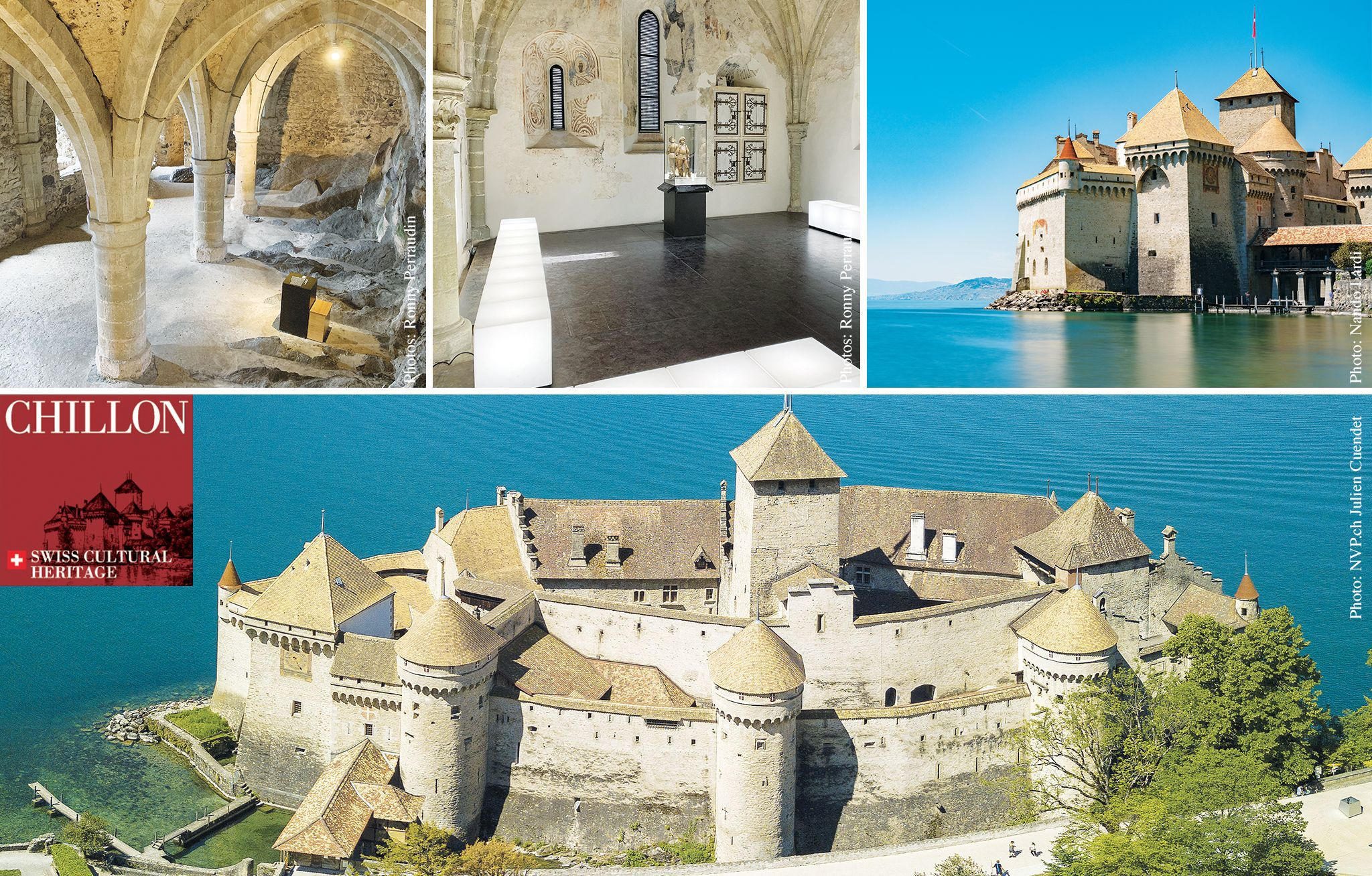Chillon Le château médiéval et romantique à visiter absolument
