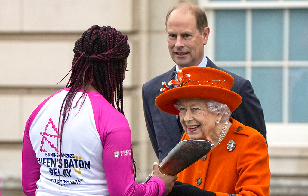 Her Majesty the Queen launches the 16th official Queen’s Baton Relay for the Birmingham 2022 Commonwealth Games