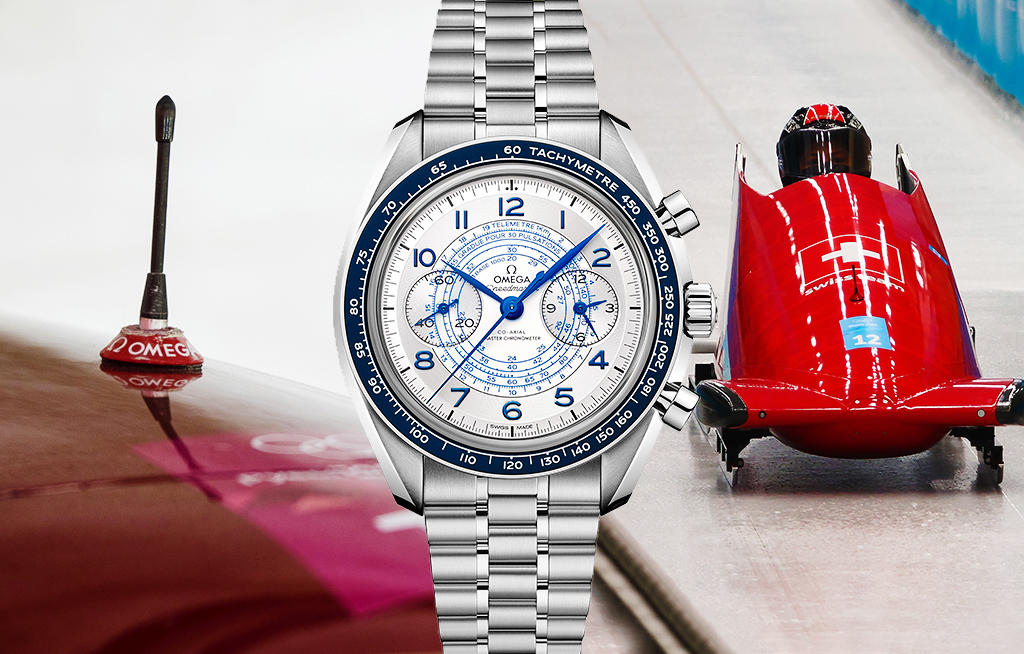 Omega Official Timekeeper - Bobsleigh