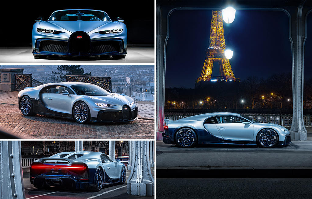 La Bugatti Chiron Profilée - voiture neuve la plus chère jamais vendue aux enchères