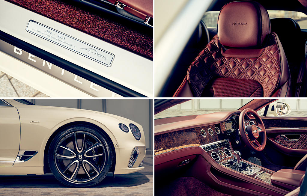 Bentley con una moderna interpretazione celebriamo il 70° compleanno di una famosa auto d'epoca