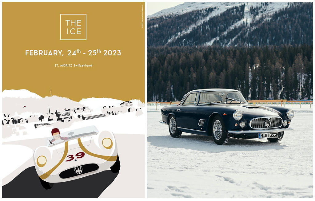 Maserati - le charme du trident à THE I.C.E. de Saint-Moritz