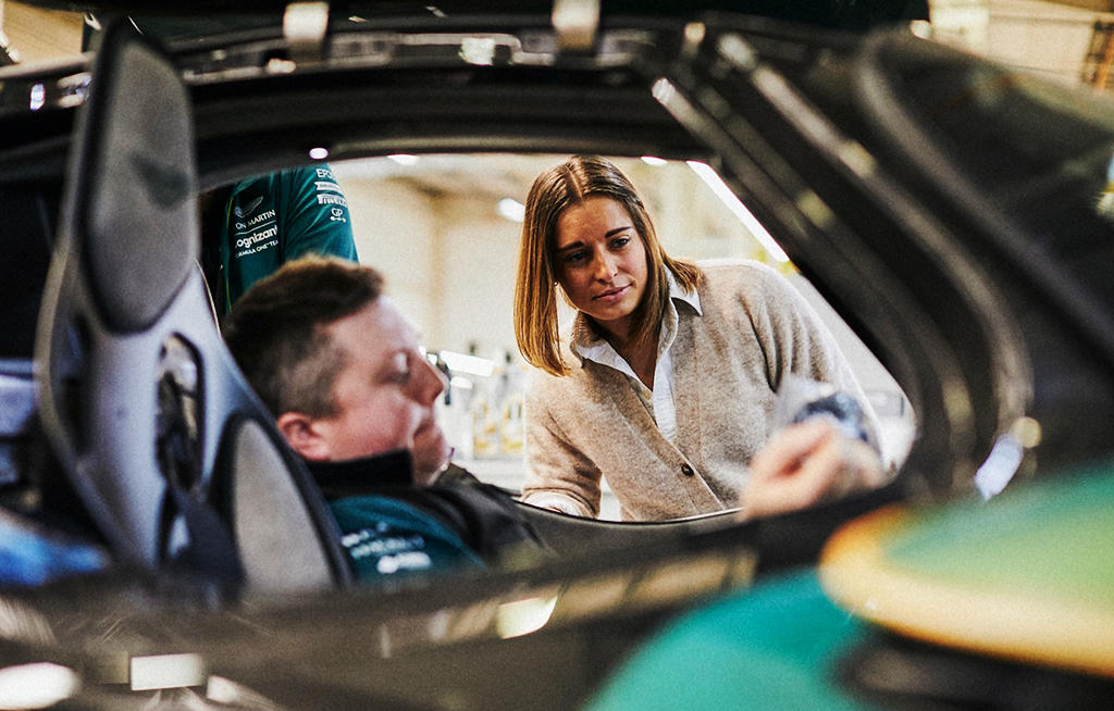 Aston Martin - opens its doors to ambitious women and girls on International Women’s Day