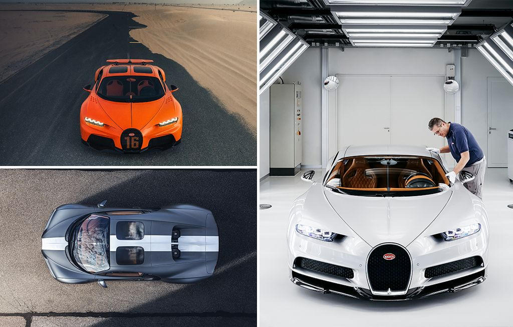Bugatti Der Weg zur perfekten Lackierung