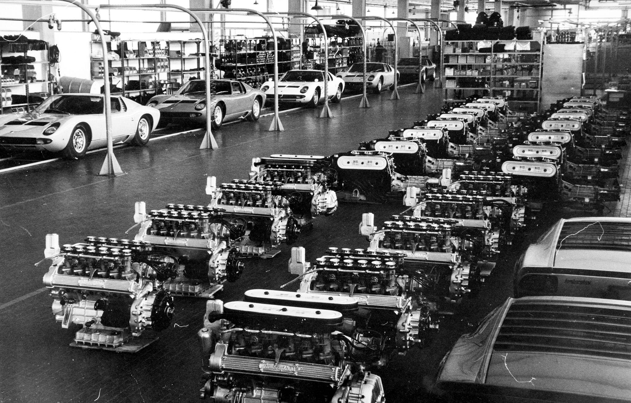 Automobili Lamborghini Factory and Production Turn 60