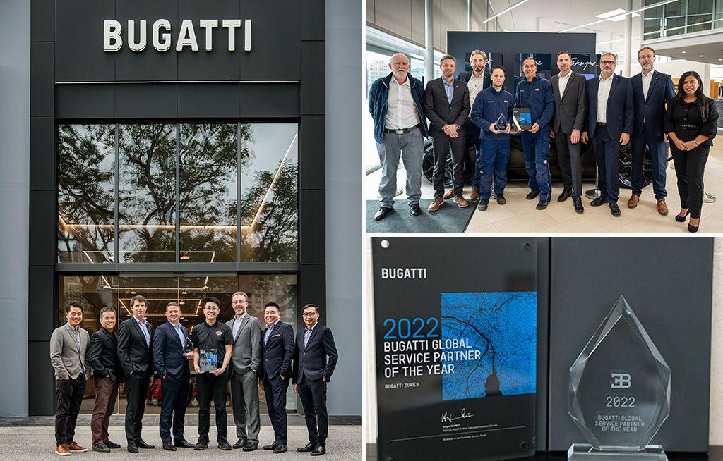 Bugatti - le classement du Service Excellence Progamme 2022 dévoilé