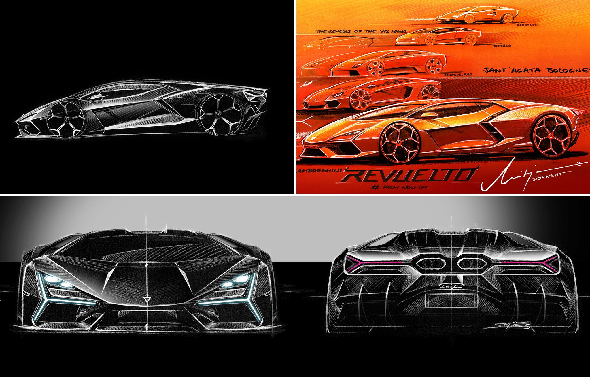 Lamborghini Revuelto the first super sports V12 hybrid HPEV