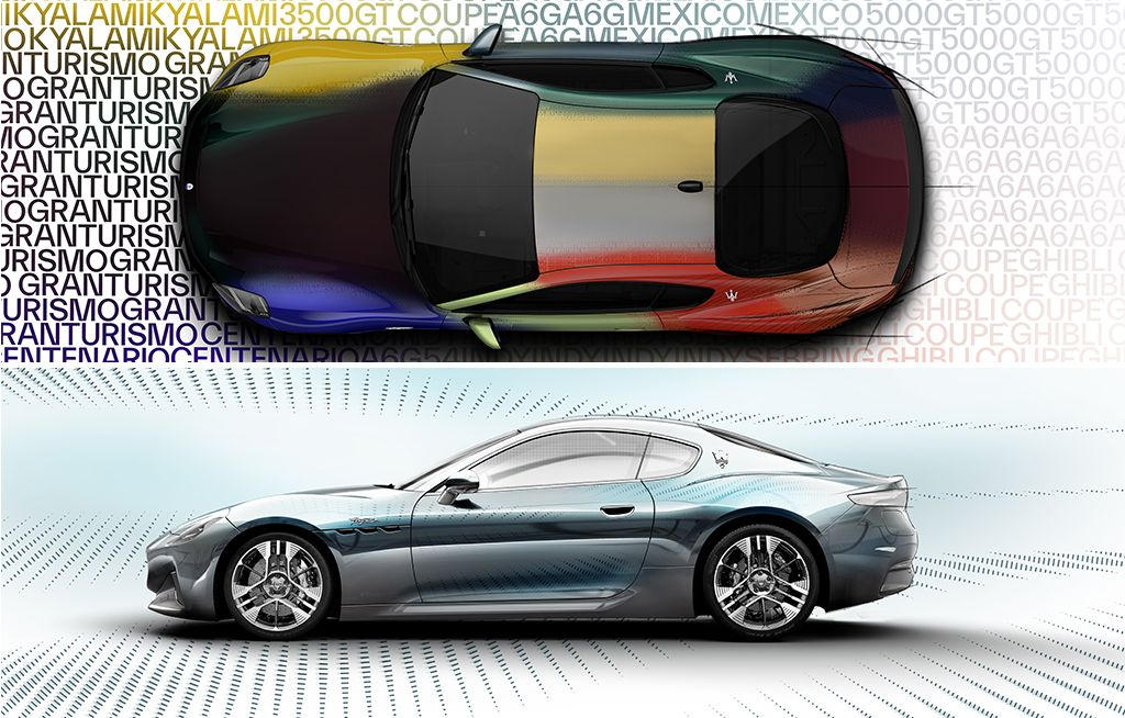 La nouvelle Maserati GranTurismo  à l'honneur à la Milan Design Week 2023