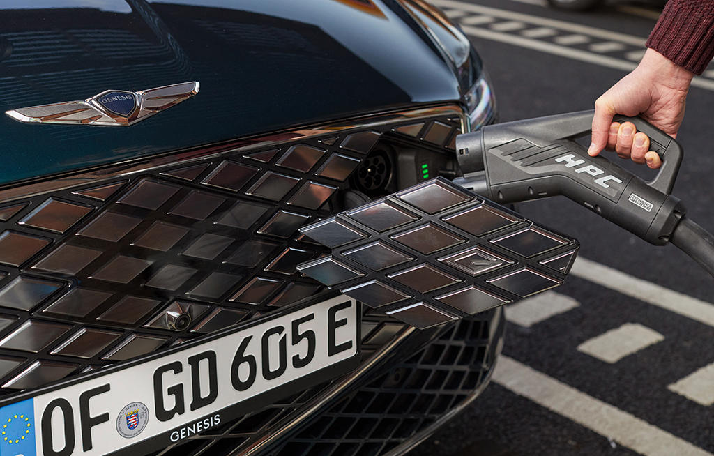 Genesis Elektroautos einfach, schnell und stressfrei laden mit Plug&Charge