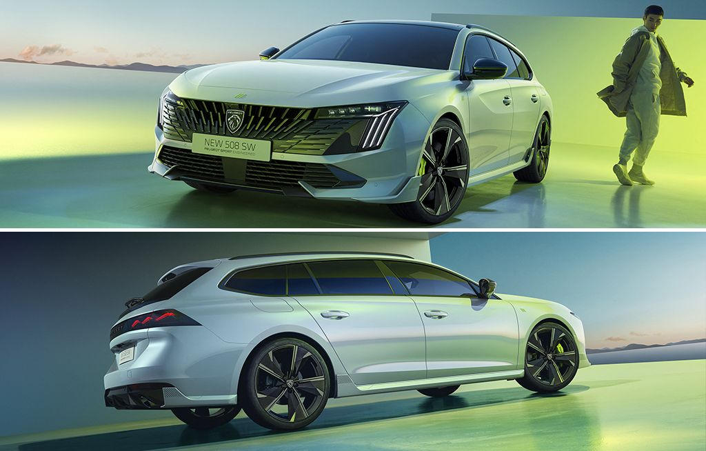 The new 508, Sedan, SW and Peugeot Sport Engineered the new face of attraction