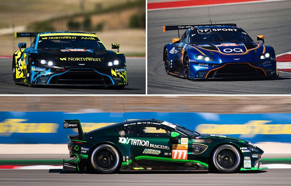 Aston Martin - and Heart of Racing put Vantage on the podium at Grand Prix of Long Beach