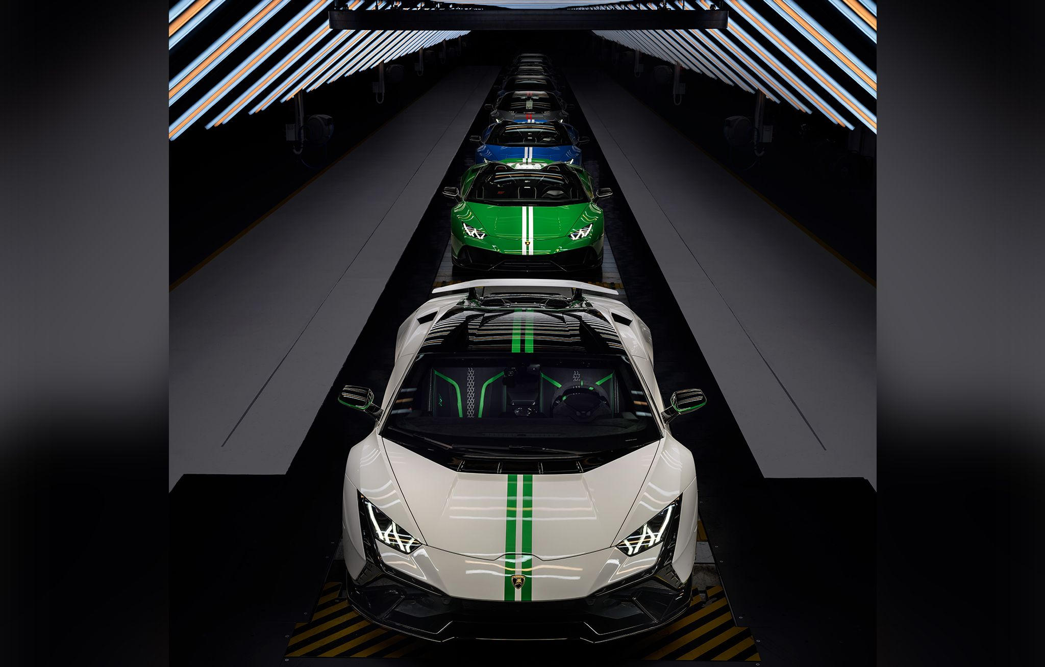 Lamborghini celebrates its 60th anniversary - with three limited-edition Huracáns