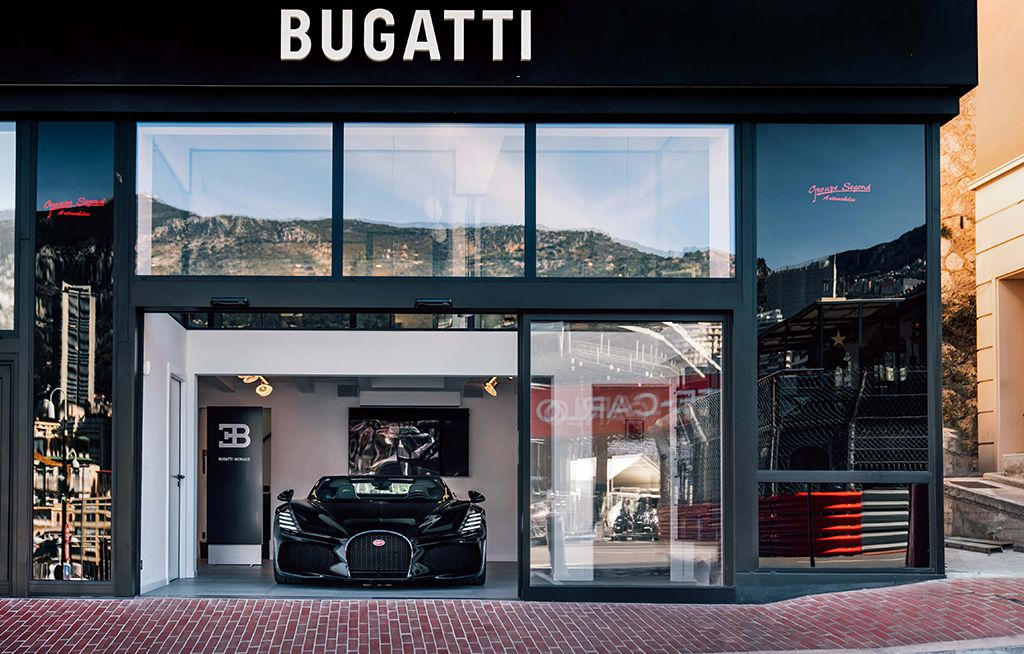 Monaco - Bugatti élit domicile dans un lieu hautement symbolique