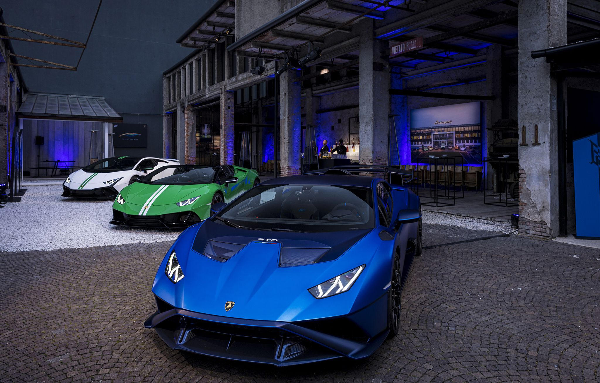 Lamborghini brings color - to Milan Design Week