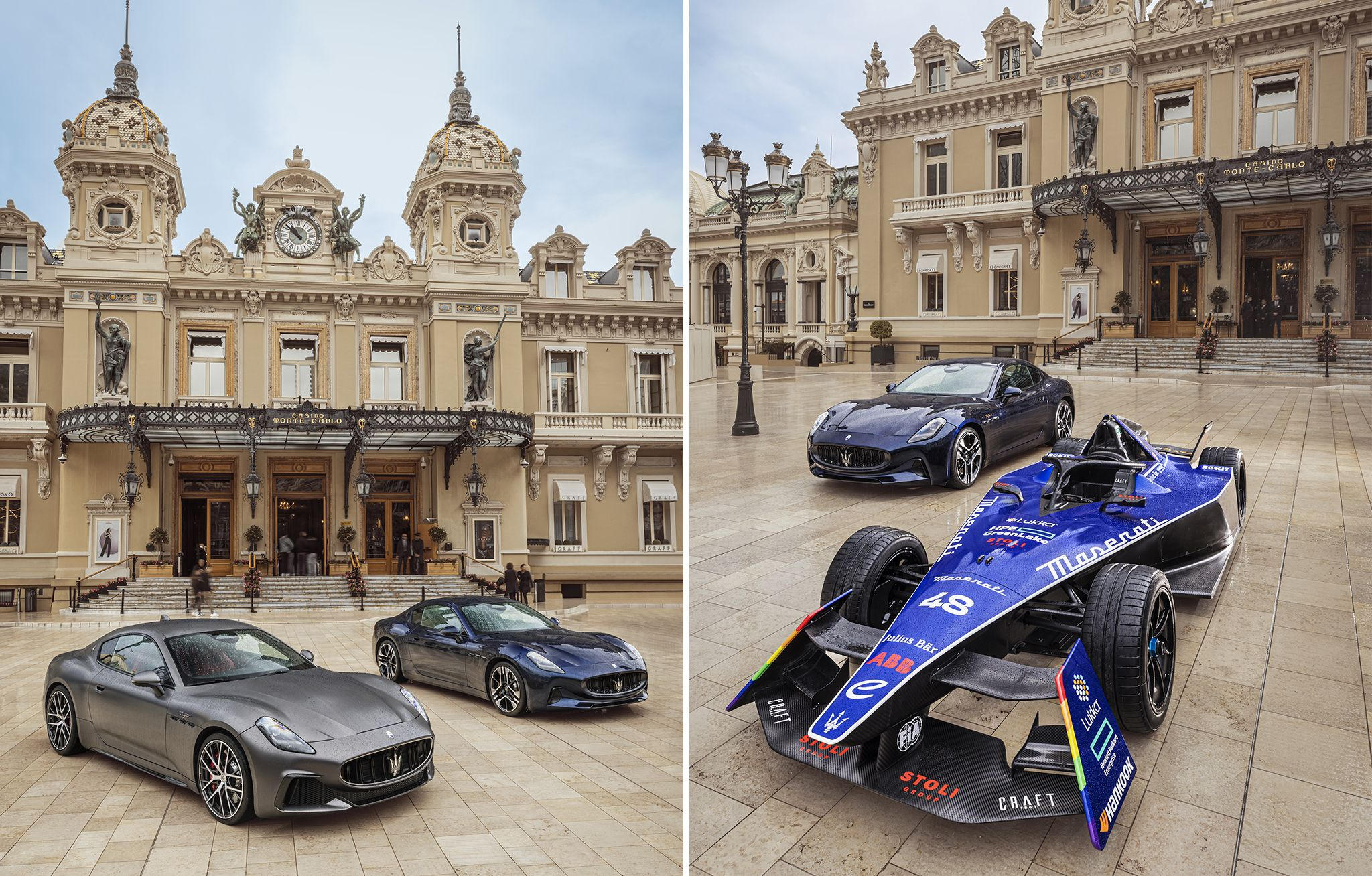 La nouvelle Maserati GranTurismo - à l’honneur à l’E-Prix de Monaco