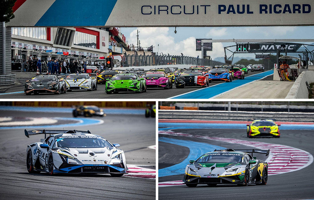 cChic Magazine Suisse - Lamborghini Super Trofeo Europe - Michelotto and Stadsbader victorious in Paul Ricard opener
