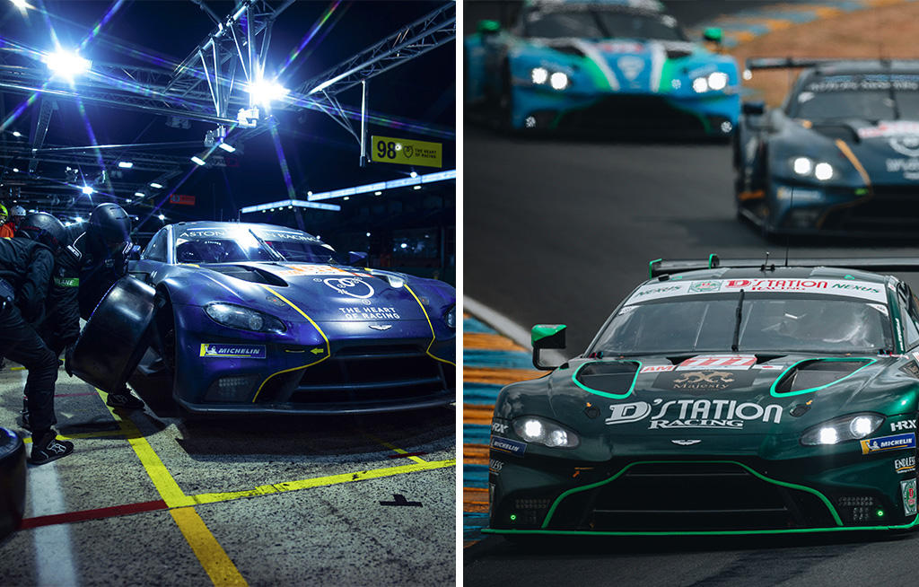 as ORT by TF leads the charge in centenary edition of famous race - Vantage records another 24 Hours of Le Mans podium