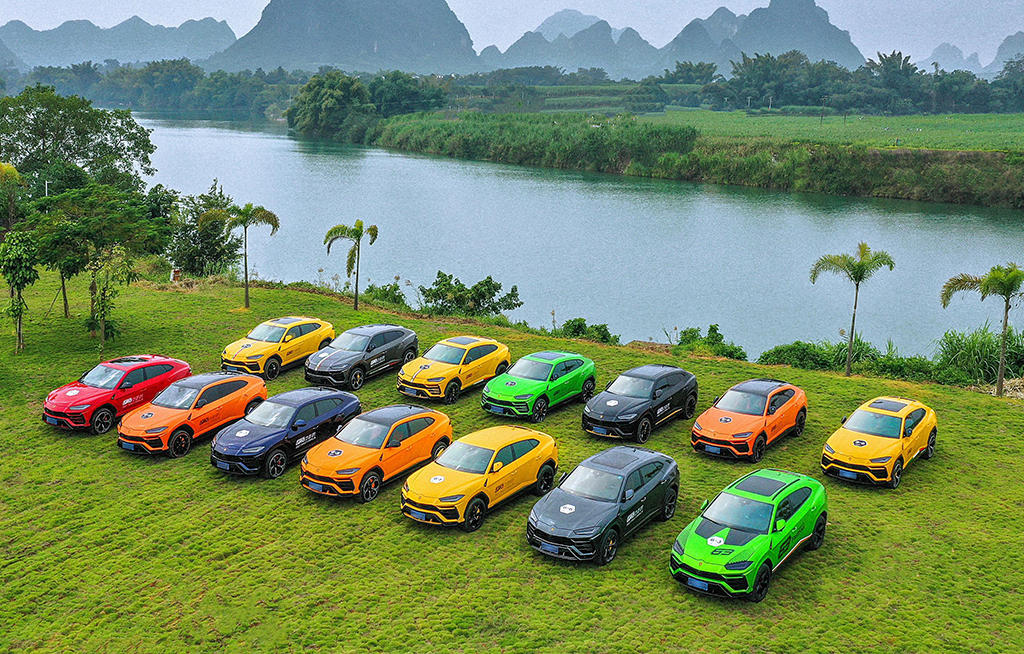 1963 – 2023 - 60 years of colors - Lamborghini celebrates its history