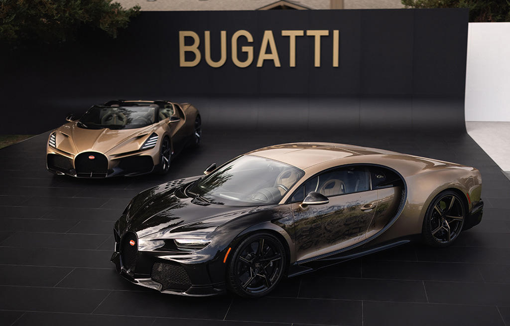 Bugatti präsentiert