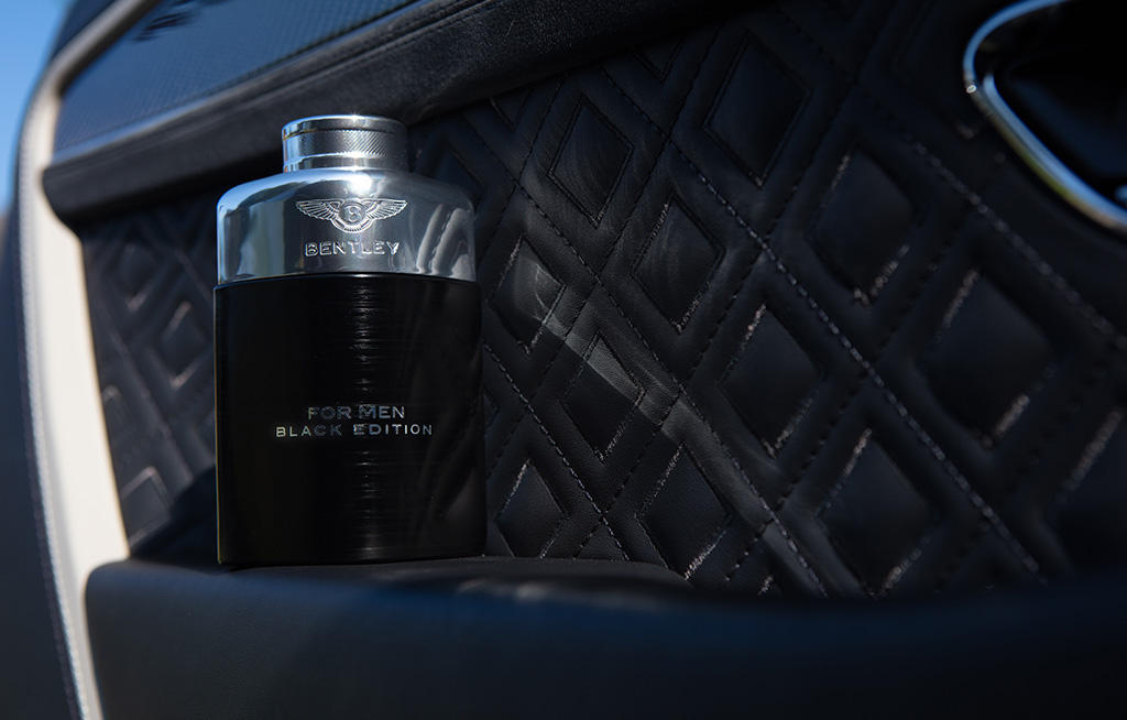 Scent of Noir - un parfum pour homme inspiré des Bentley Blackline - cChic Magazine Suisse