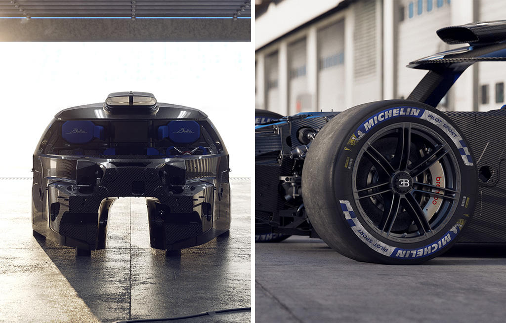 La Bugatti Bolide - conçue selon les normes de sécurité les plus élevées