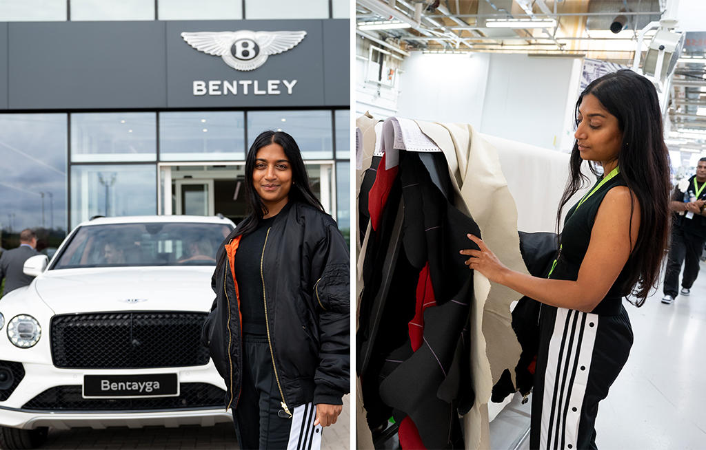 Supriya Lele at London Fashion Week 2023 - Bentley supports emerging British design talent