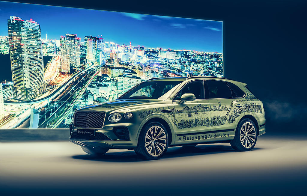 Bentley unveils the ‘Belonging Bentayga’ painted by Stephen Wiltshire celebrating inclusion (3)