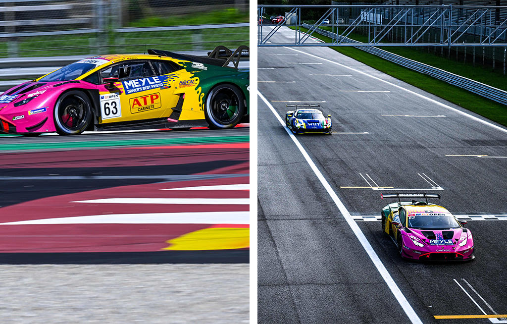 Paul and Chovet at Monza - Lamborghini takes fourth GT Open victory of the season with