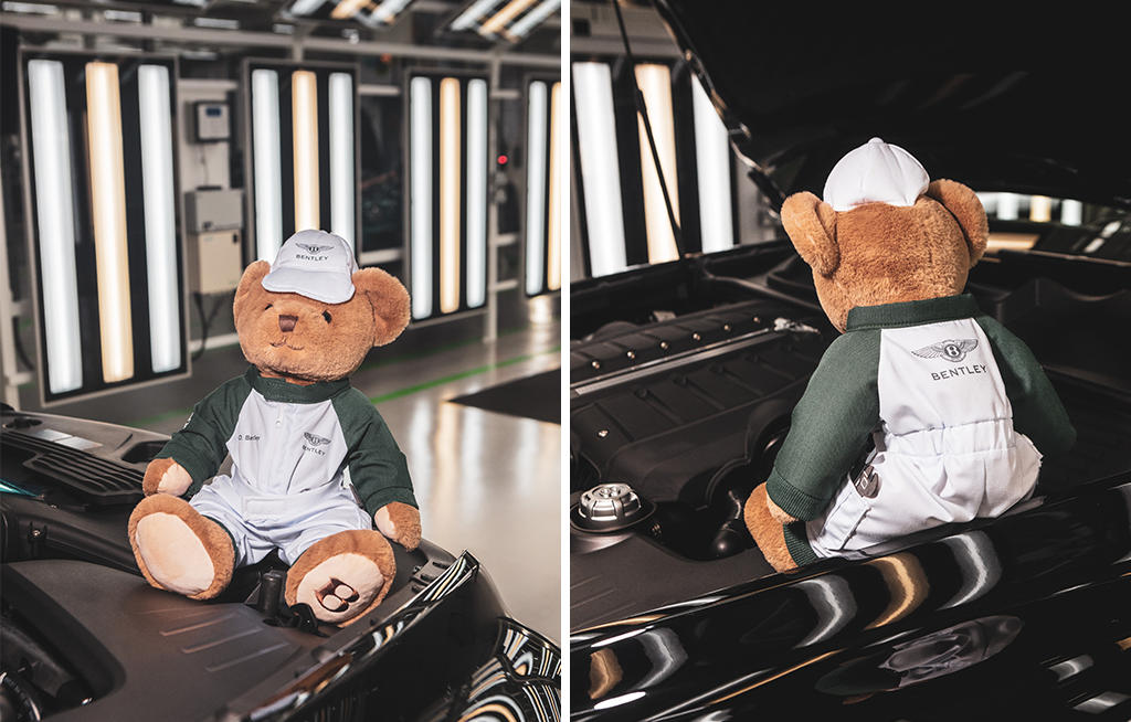 are driving home for a cuddly christmas -  Bentley Bears