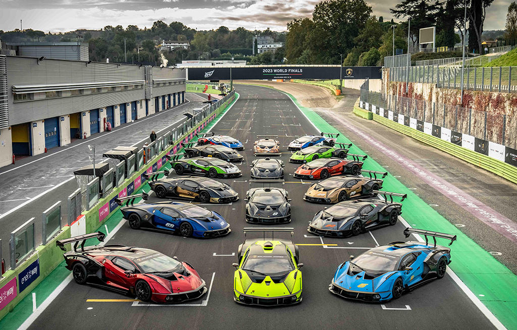 The 10th Lamborghini World Finals at Vallelunga marks the end of the 2023 Super Trofeo Europe, Asia, and North America season