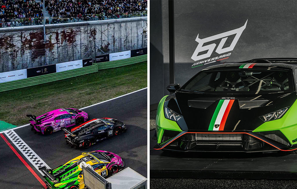 cChic Magazine Suisse - The 10th Lamborghini World Finals at Vallelunga - marks the end of the 2023 Super Trofeo Europe, Asia, and North America season