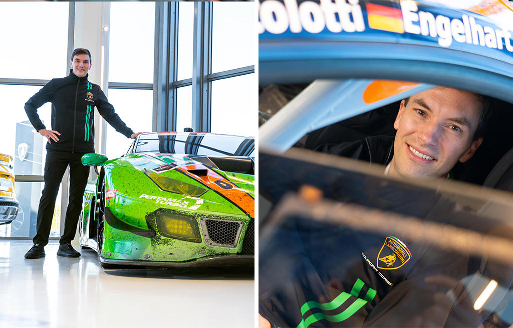 Christian Engelhart - returns to Lamborghini Factory Driver roster - cChic Magazine Suisse