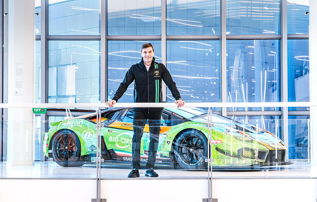 cChic Magazine Suisse - Christian Engelhart - returns to Lamborghini Factory Driver roster