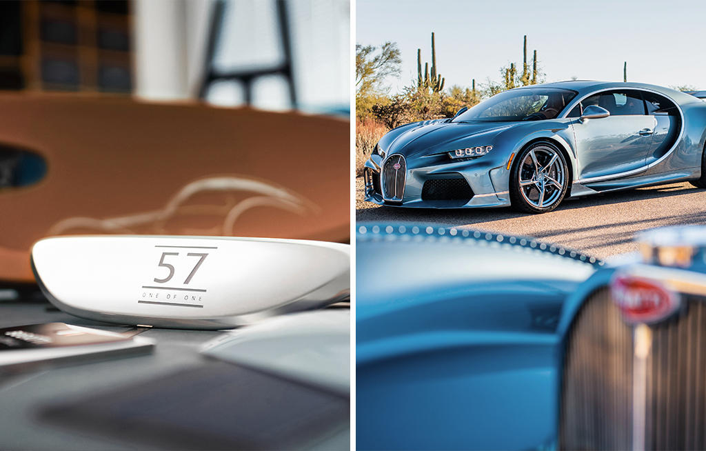 cChic Magazine Suisse - Bugatti Chiron Super Sport « 57 One Of One » - hommage à une icône