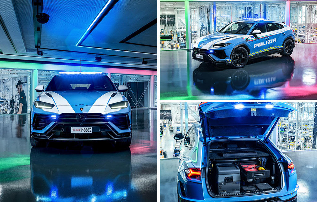 Lamborghini Urus Performante - enters into service with the Italian State Police