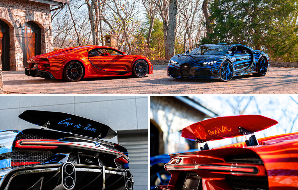 Deux Bugatti sur mesure - comme déclaration d’amour à la créativité et à la passion