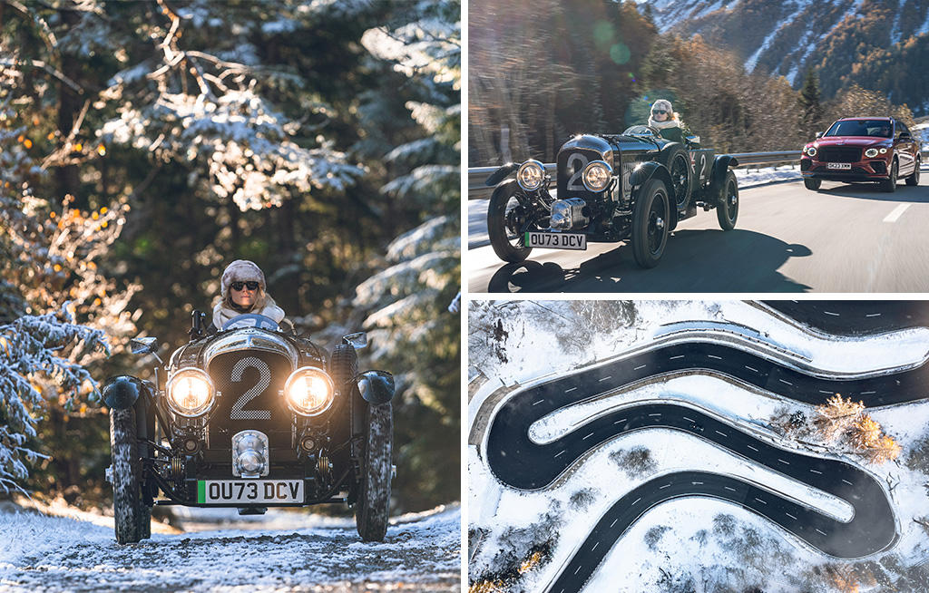 Début des essais de durabilité pour la Bentley Blower Jnr  - avec une mission de Noël - cChic Magazine Suisse