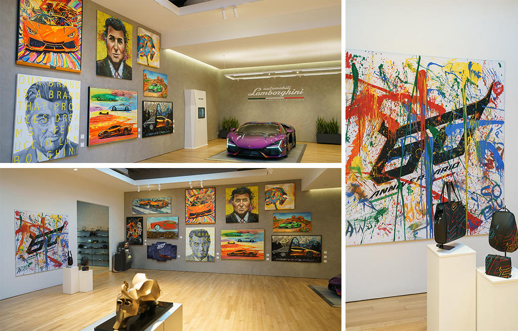 Lamborghini Lounge NYC  presents 'Lamborghini: 60 Years of Artistry in Motion'