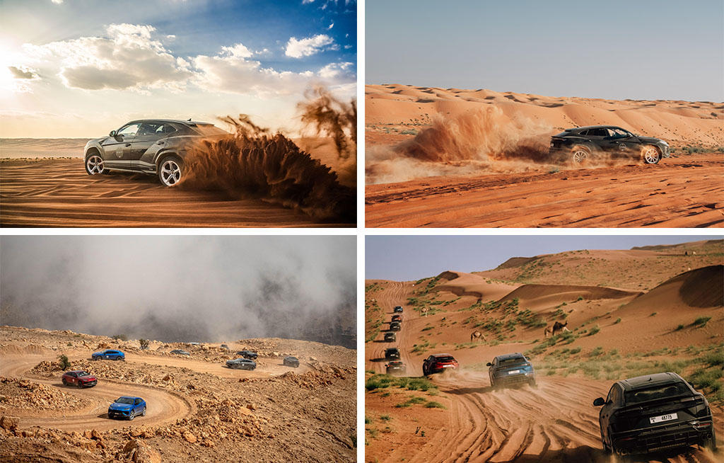 Esperienza Avventura Oman - Lamborghini welcomes clients to Arabian magic behind the wheel of the Urus S
