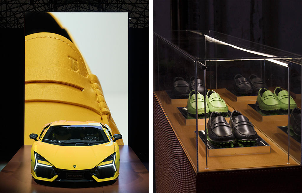 Tod's for Automobili Lamborghini Launch of the first collection at Pitti Uomo (2)