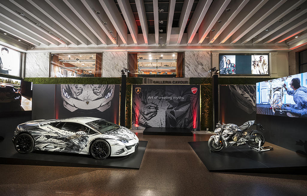 Automobili Lamborghini and Ducati join to celebrate the art of Paolo Troilo (2)