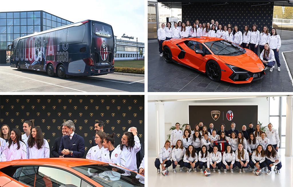 cChic Magazine Suisse - Automobili Lamborghini - and Bologna Women’s football team in partnership until 2025