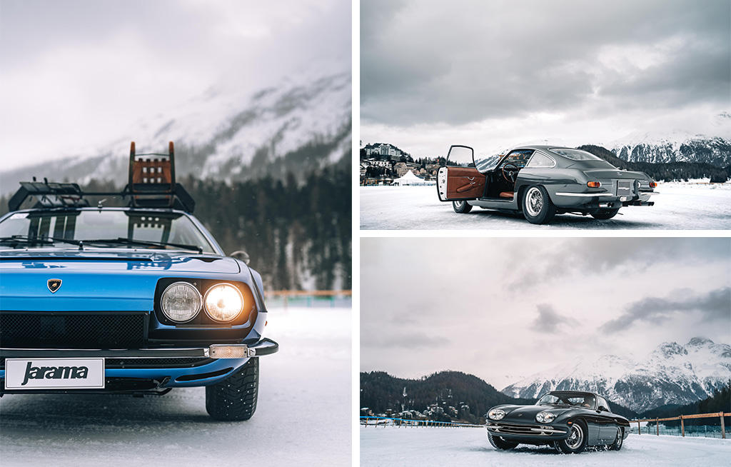 Automobili Lamborghini’s history on the ice in St. Moritz