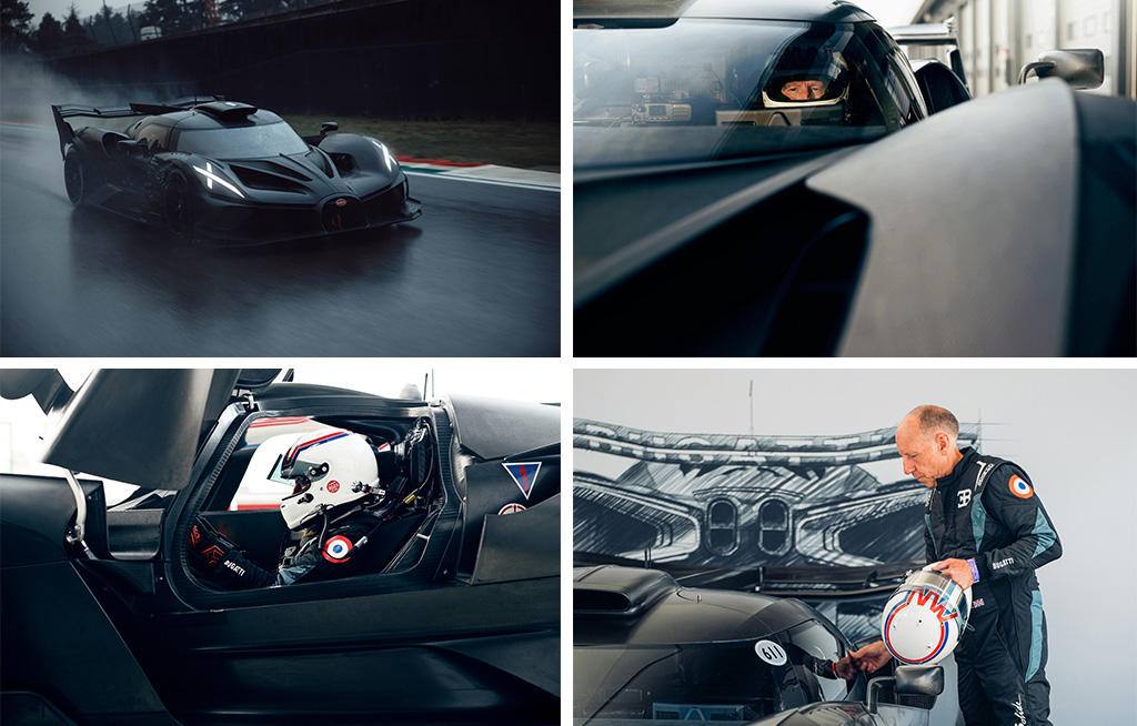 Andy Wallace et de la Bugatti Bolide se croisent - Quand les destins du légendaire coureur automobile - cChic Magazine Suisse