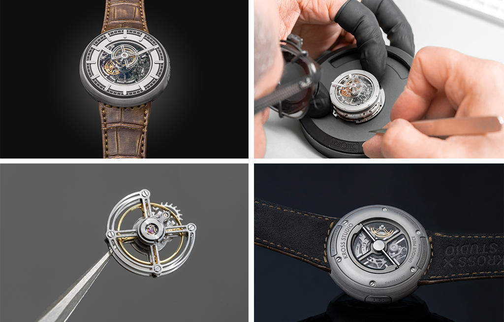 Kross Studio unveils a new timepiece the KS 05 Titanium Moss Agate (2)