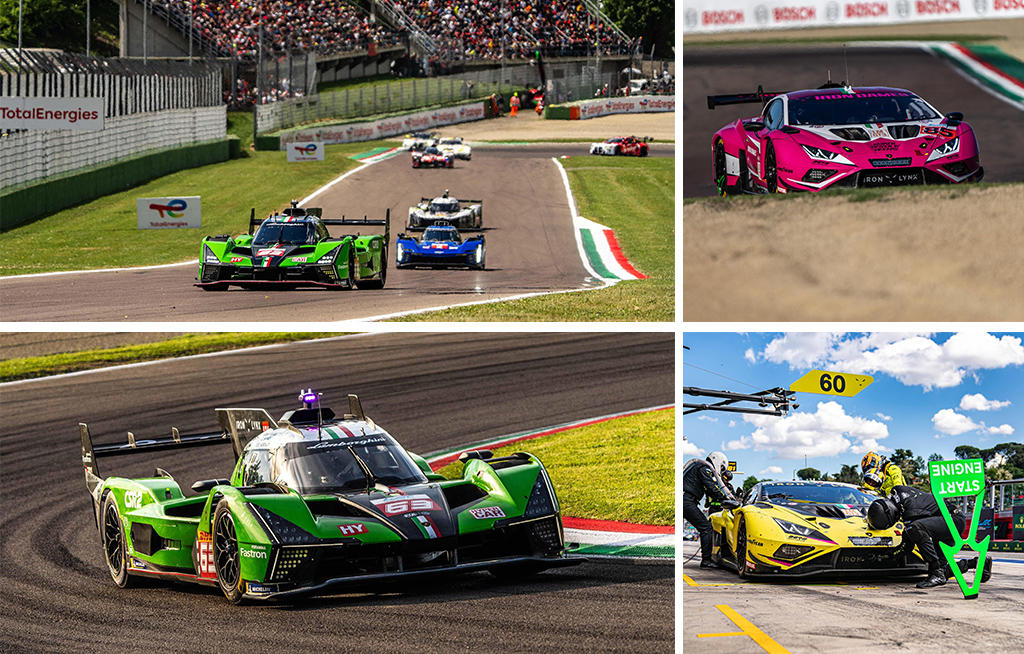 Lamborghini SC63 finishes home race reliability and performance continue to grow at the 6 Hours of Imola